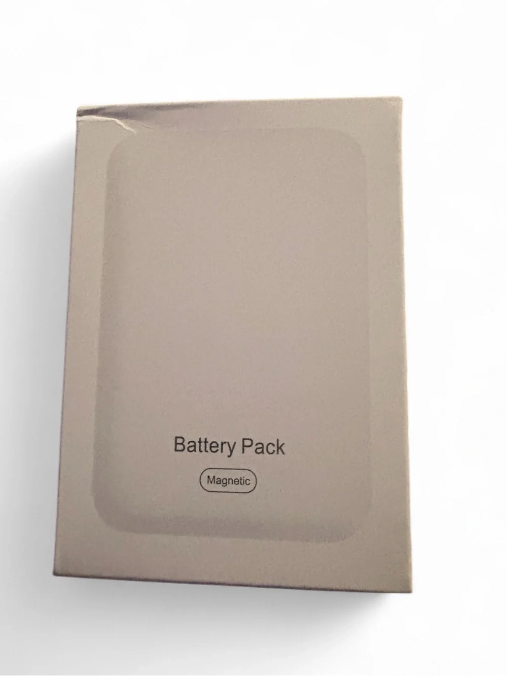 Apple Magnetic Battery Pack in black